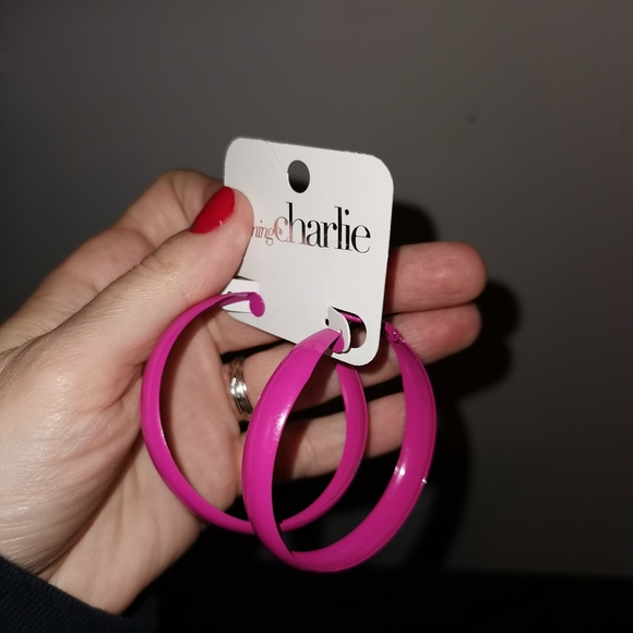 3/$15 Pink Earrings - Picture 2 of 2